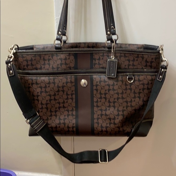 Coach diaper bag - Picture 1 of 7
